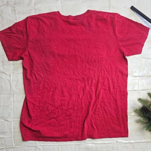 T: red vintage XL Chevy emo biker graphic t shirt - Picture 4 of 4
